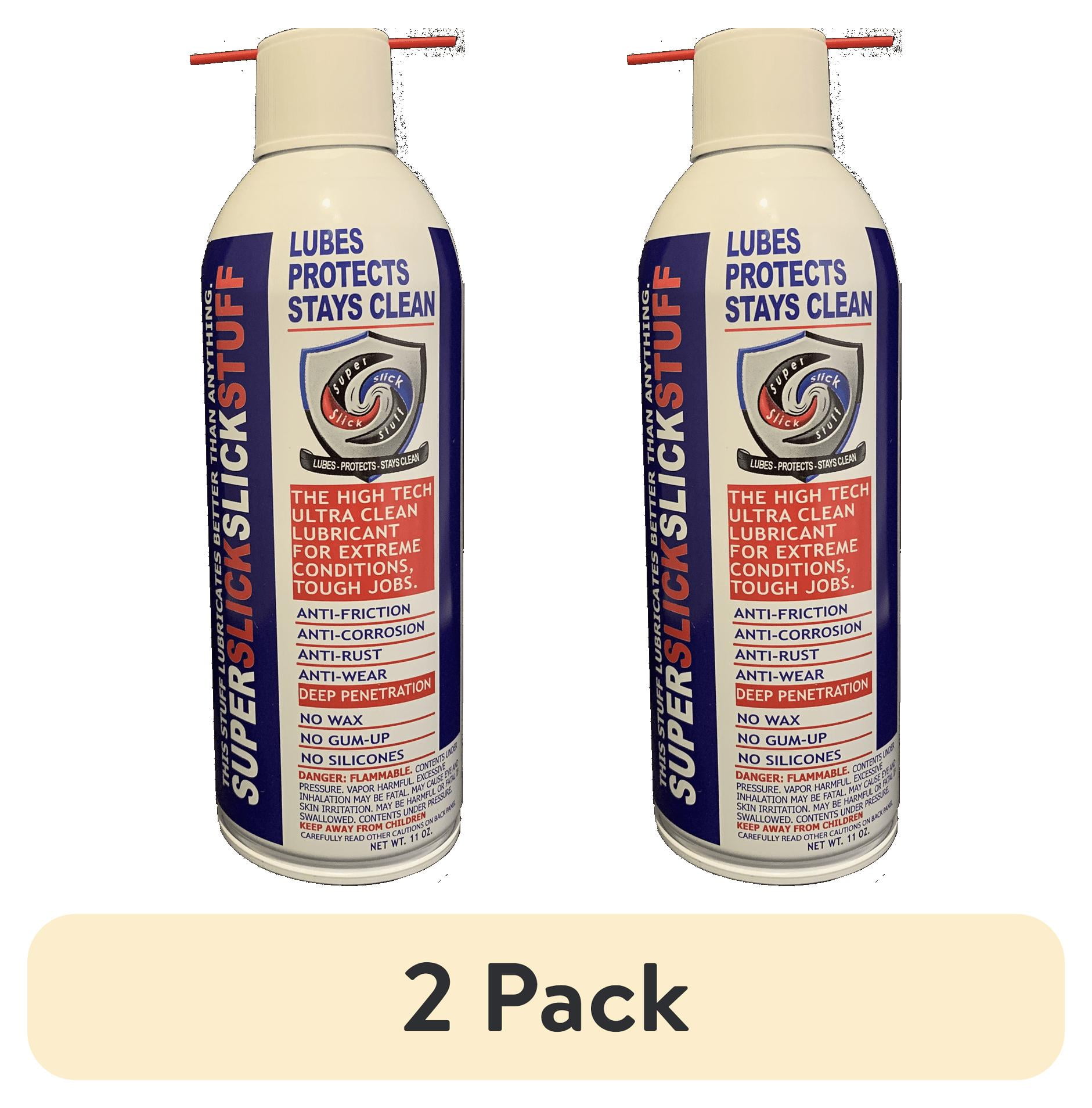 (2 pack) Protexall, Super Slick Slick Stuff Aerosol Multi-Purpose Lubricant Spray, 11 oz.