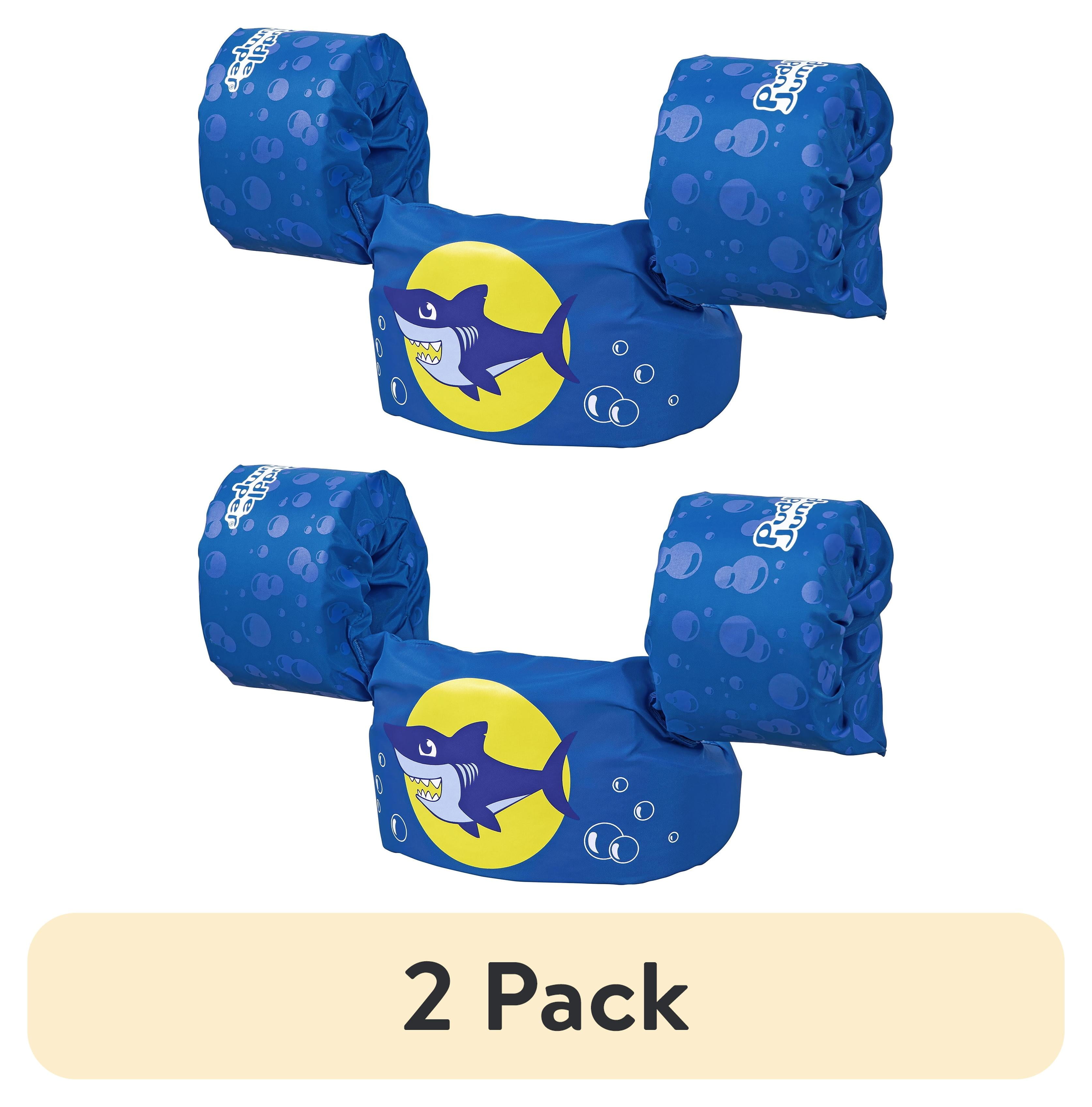 (2 pack) Puddle Jumper Fabric Kids Swim Flotation Vest with Armbands ...
