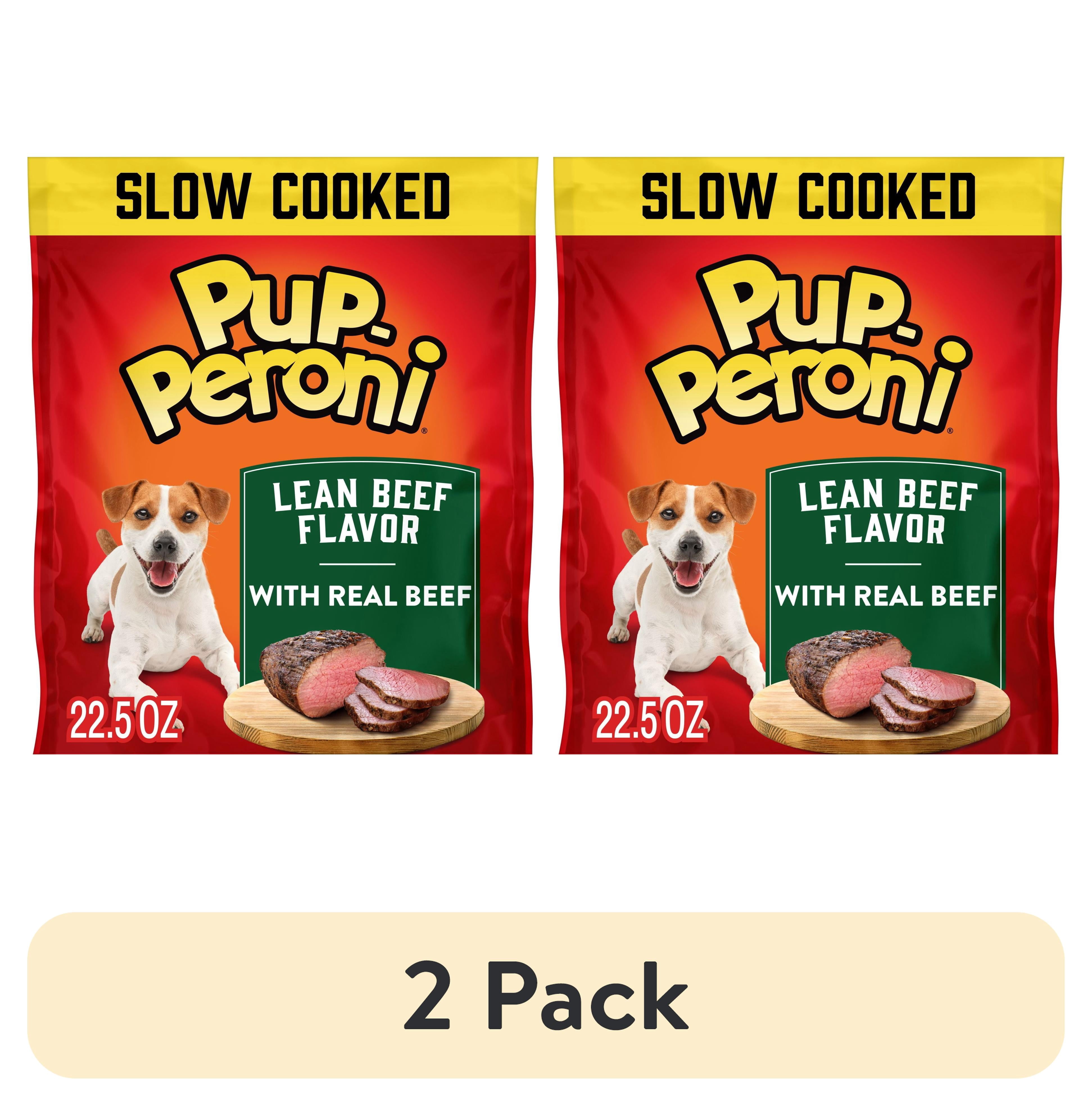 (2 pack) Pup Peroni Lean Beef Flavor Dog Treats, 22.5 Ounce Bag