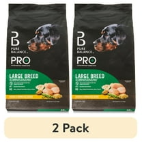 (2 pack) Pure Balance Pro  Large Breed Chicken and Brown Rice Recipe Dry Dog Food, 30 lb
