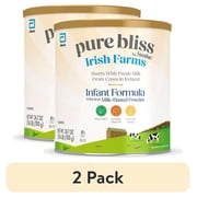 (2 pack) Pure Bliss by Similac Irish Farms Powder Baby Formula, Easy to Digest, 24.7-oz Can