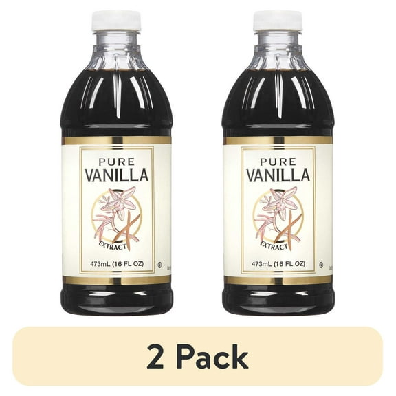 (2 pack) Pure Vanilla Extract (16 oz )
