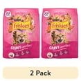 thumbnail image 1 of (2 pack) Purina Friskies Gravy Swirlers Dry Cat Food Flavors of Chicken, Salmon and Gravy, 22 lb Bag, 1 of 12