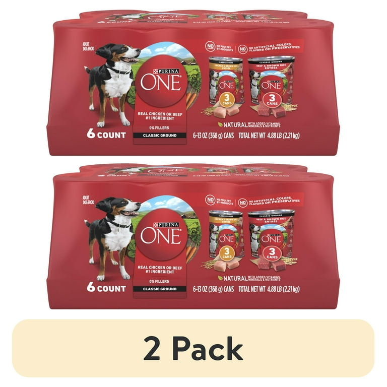 Purina All Natural Soft Dog Food Purina ONE True Instinct Wet Dog