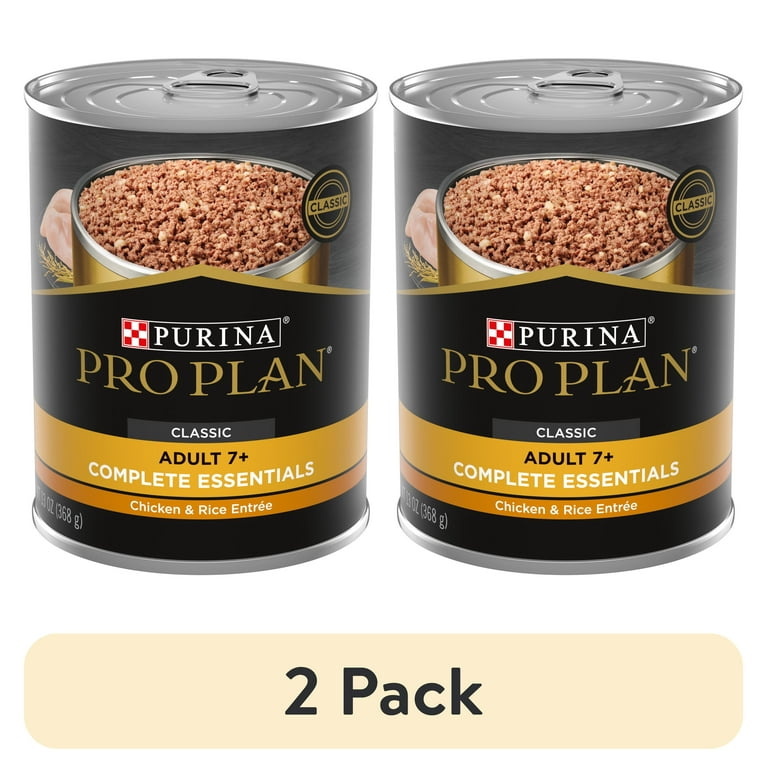 【PURINA PRO PLAN ドライフード 2kg】×2袋 2 pack) Purina Pro Plan Complete Essentials Wet Dog Food, High