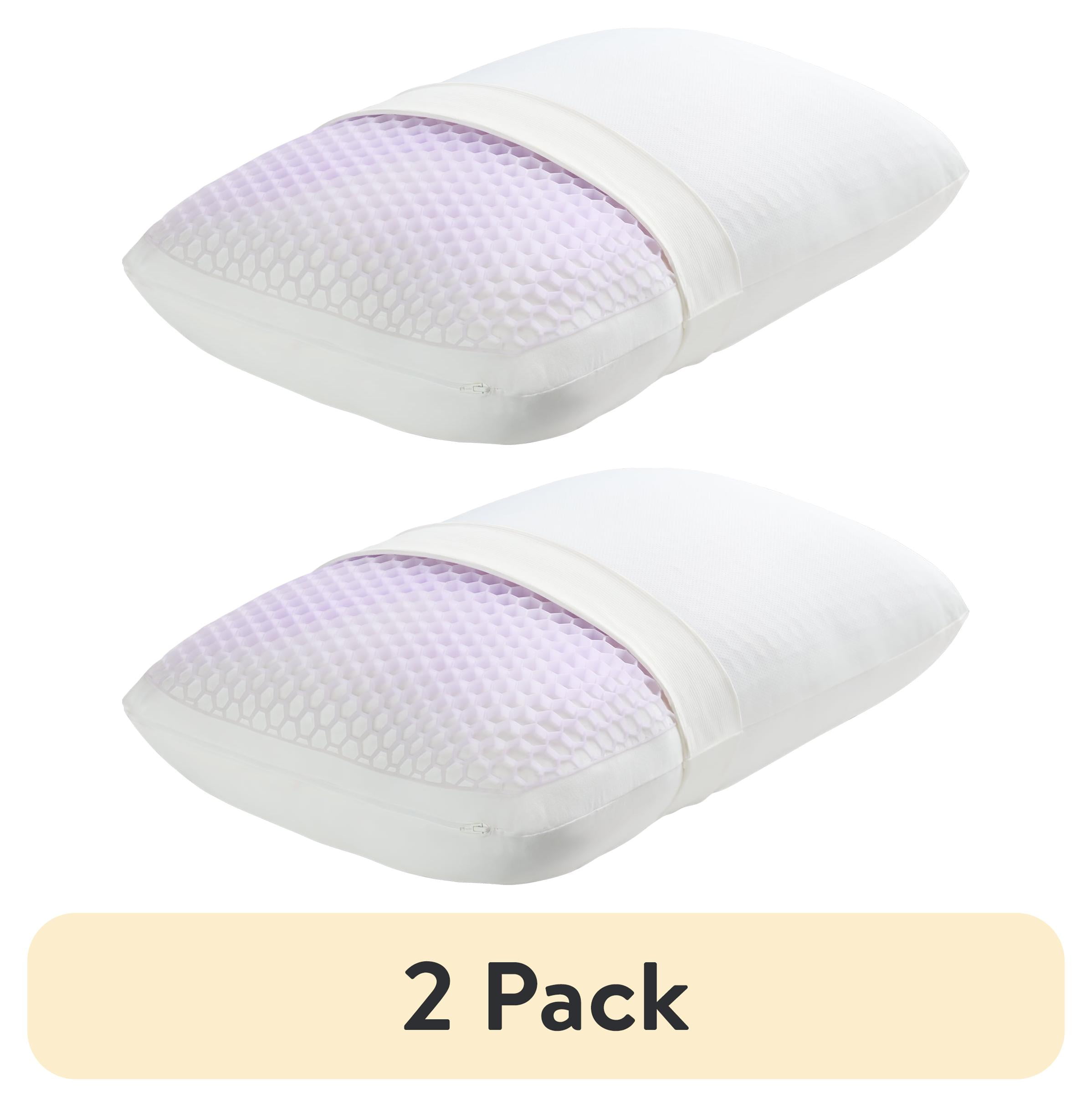 (2 pack) Purple GridCloud Pillow, Honeycomb Gelflex Top Layer, Hypoallergenic, Down - Alternative