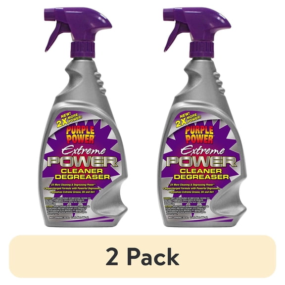 (2 pack) Purple Power Extreme Power Cleaner/Degreaser for Vehicles, Engines and Garages (32oz)