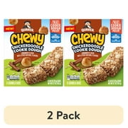 (2 pack) Quaker Chewy Granola Bars, Snickerdoodle, 0.84 oz, 8 Count