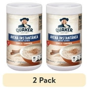 (2 pack) Quaker Cinnamon Instant Oats