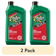 (2 pack) Quaker State All Mileage 10W-30 Motor Oil, 1 Quart