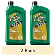 2 pack Quaker State Full Synthetic 10W-30 Motor Oil, 1 Quart