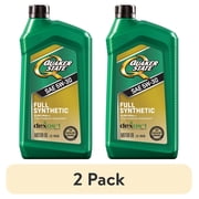 2 pack Quaker State Full Synthetic 5W-30 Motor Oil, 1 Quart
