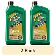 2 pack Quaker State Full Synthetic 5W-30 Motor Oil, 1 Quart
