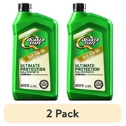 2 pack Quaker State Ultimate Protection Full Synthetic 5W-30 Motor Oil, 1 Quart