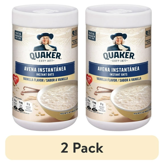 (2 pack) Quaker Vanilla Instant Oats