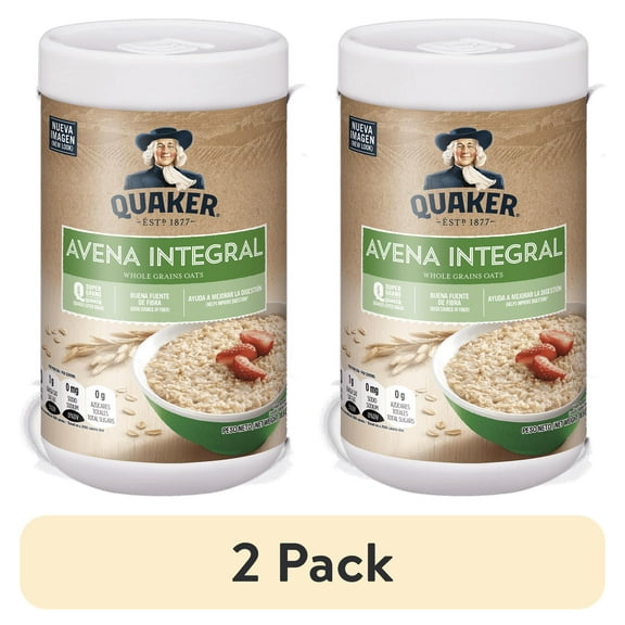 (2 pack) Quaker Wholegrain Instant Oatmeal Hot Cereal 10.5 oz