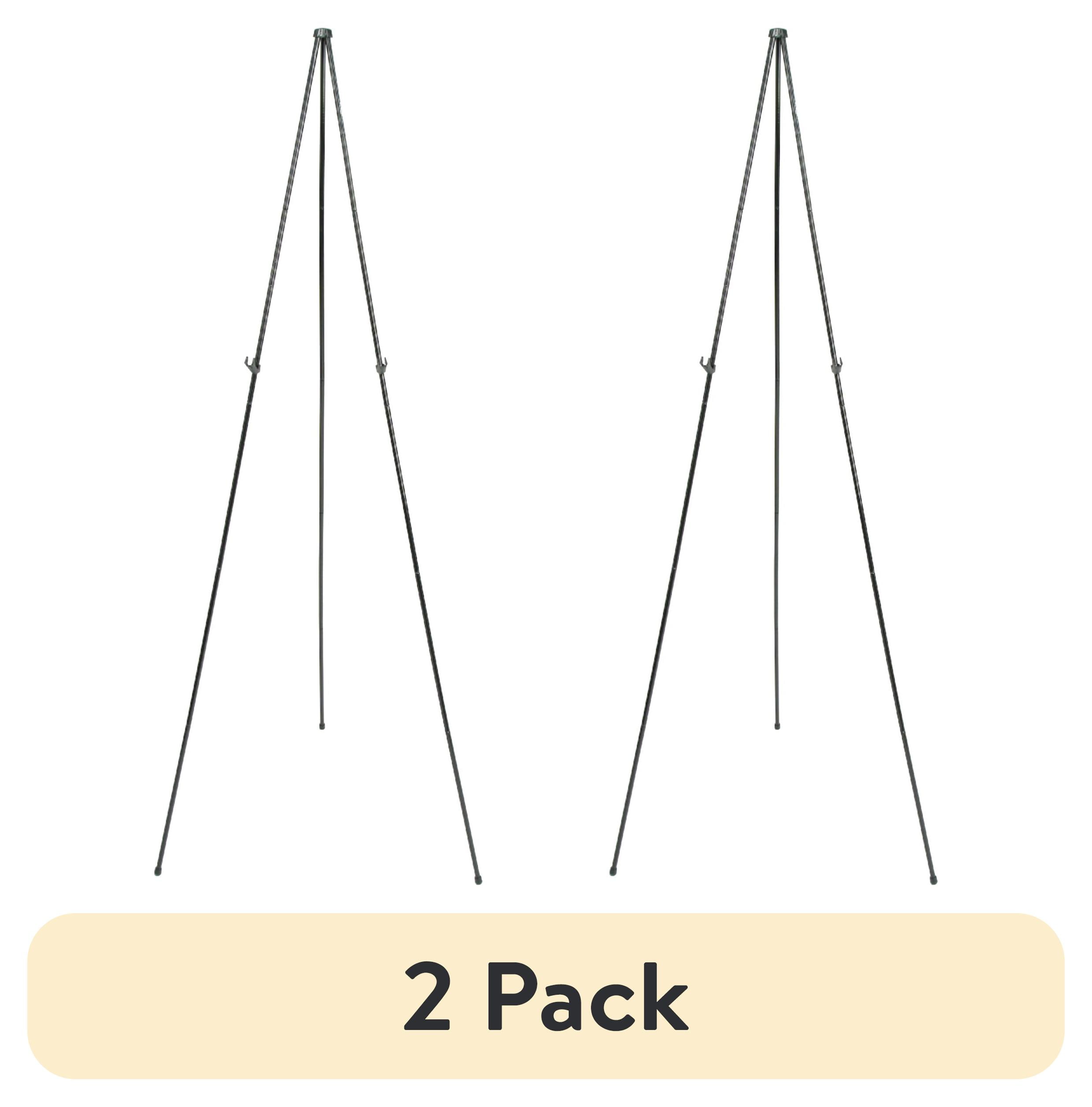 2 pack) Quartet Instant Easel 63 Supports 5 lbs Tripod Base