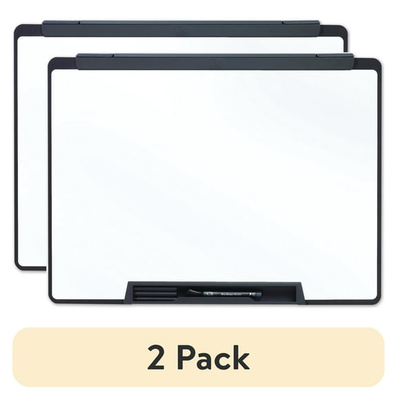 Quartet Motion Cubicle Whiteboard, 24" x 18", Melamine Surface