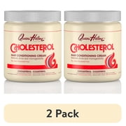 2 pack Queen Helene Cholesterol Hair Conditioning Cream, 15 oz
