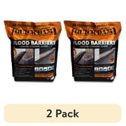 2 pack Quick Dam 10ft Water Activated Flood Barrier 1/pack