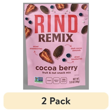 (2 pack) RIND Cocoa Berry Remix Snack Mix