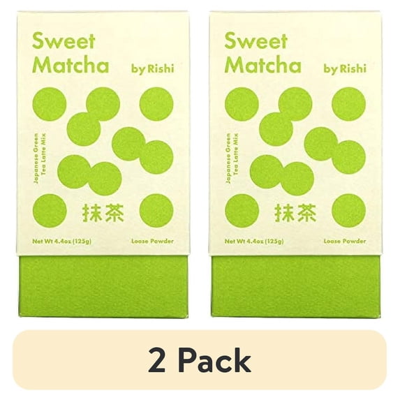(2 pack) RISHI Sweet Matcha, 4.4 OZ
