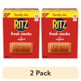 thumbnail image 1 of (2 pack) RITZ Fresh Stacks Original Crackers, Travel Snacks, Family Size, 17.8 oz (12 Multi Snack Packs), 1 of 22