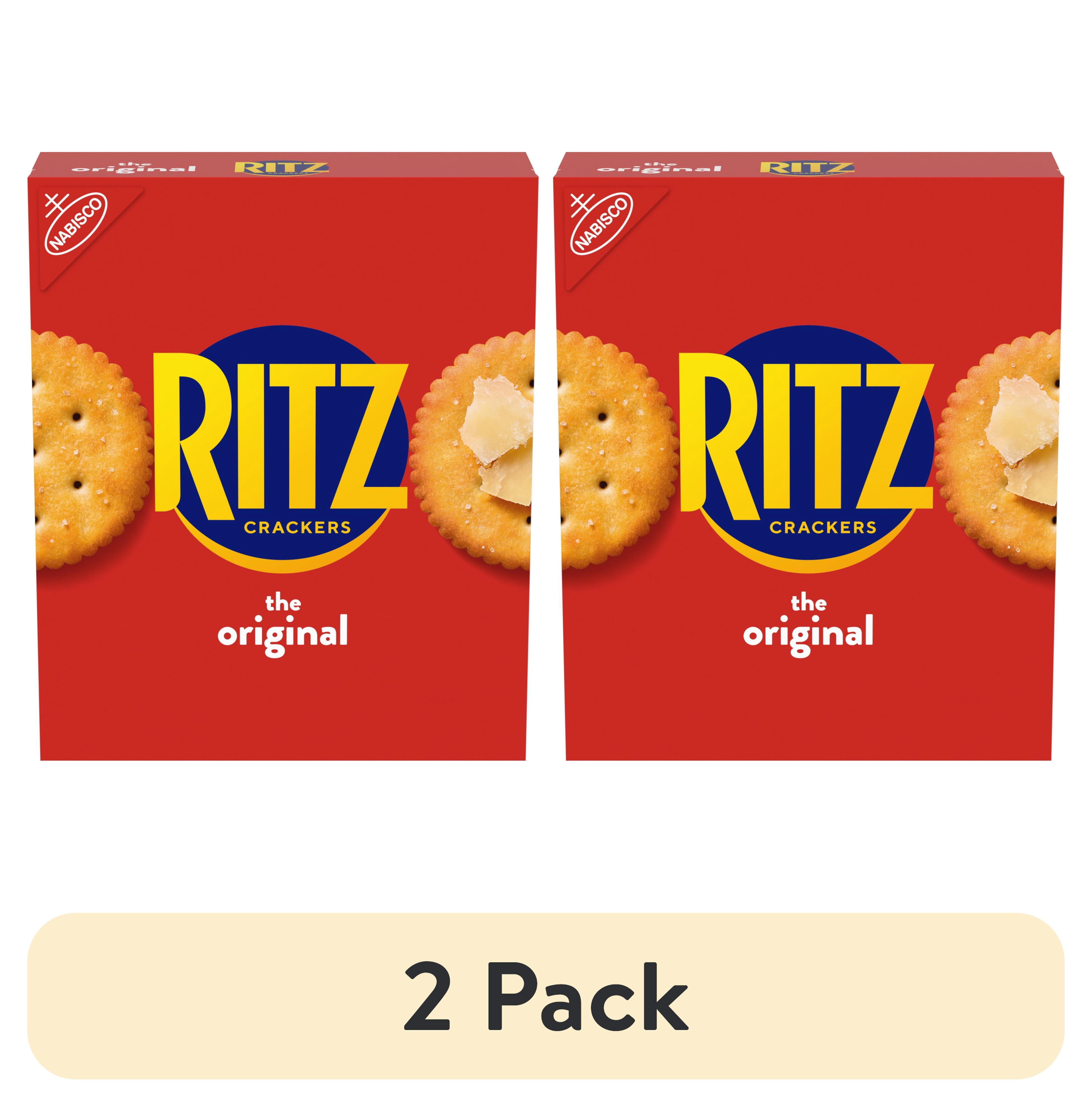 2 pack) RITZ Original Crackers, Snacks for Kids and Adults, Lunch