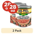 thumbnail image 1 of (2 pack) ROTEL Mild Diced Tomatoes and Green Chilies, 28 oz, 1 of 11