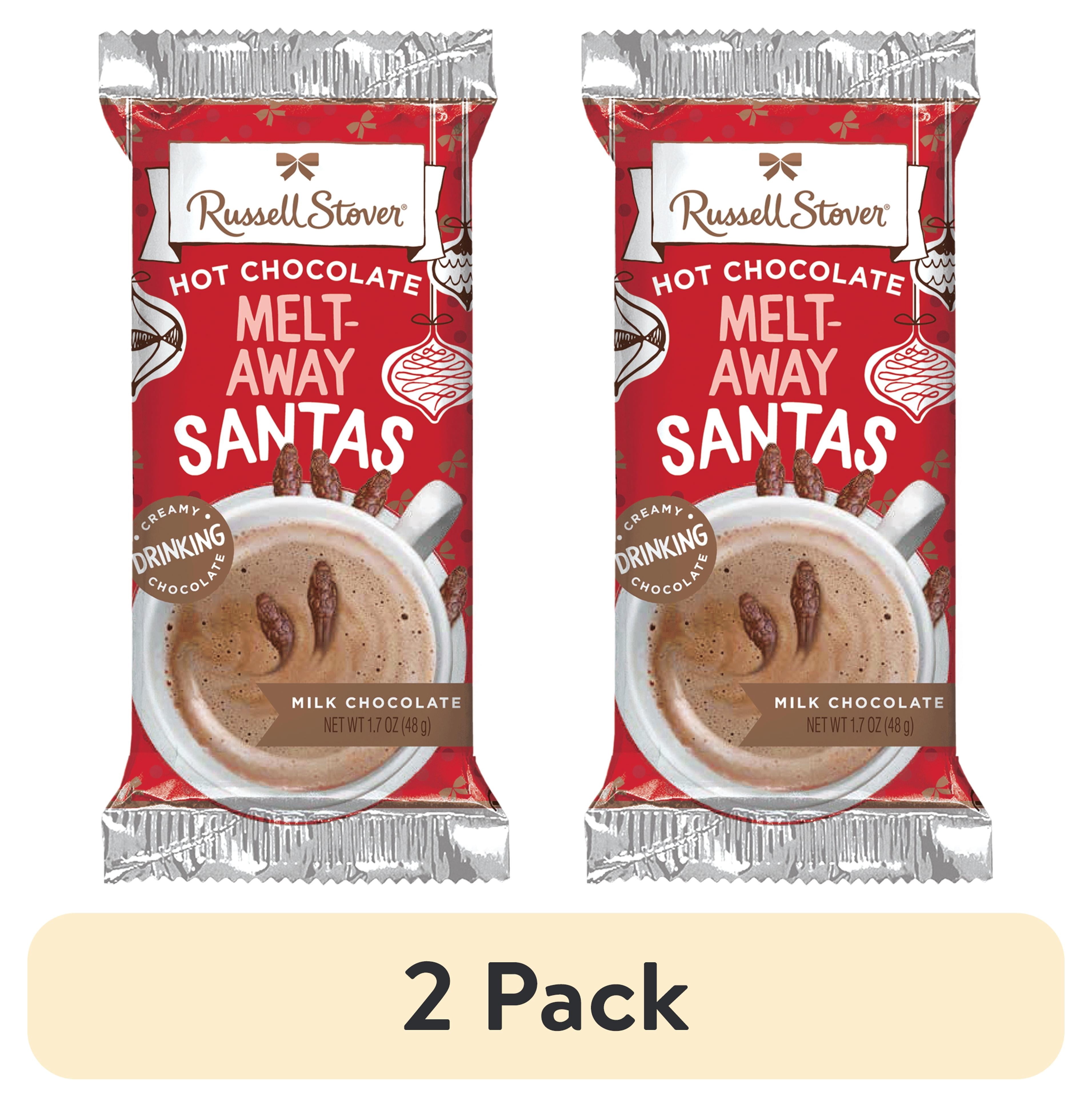 2 pack) RUSSELL STOVER Christmas Hot Chocolate Melt-Away Milk