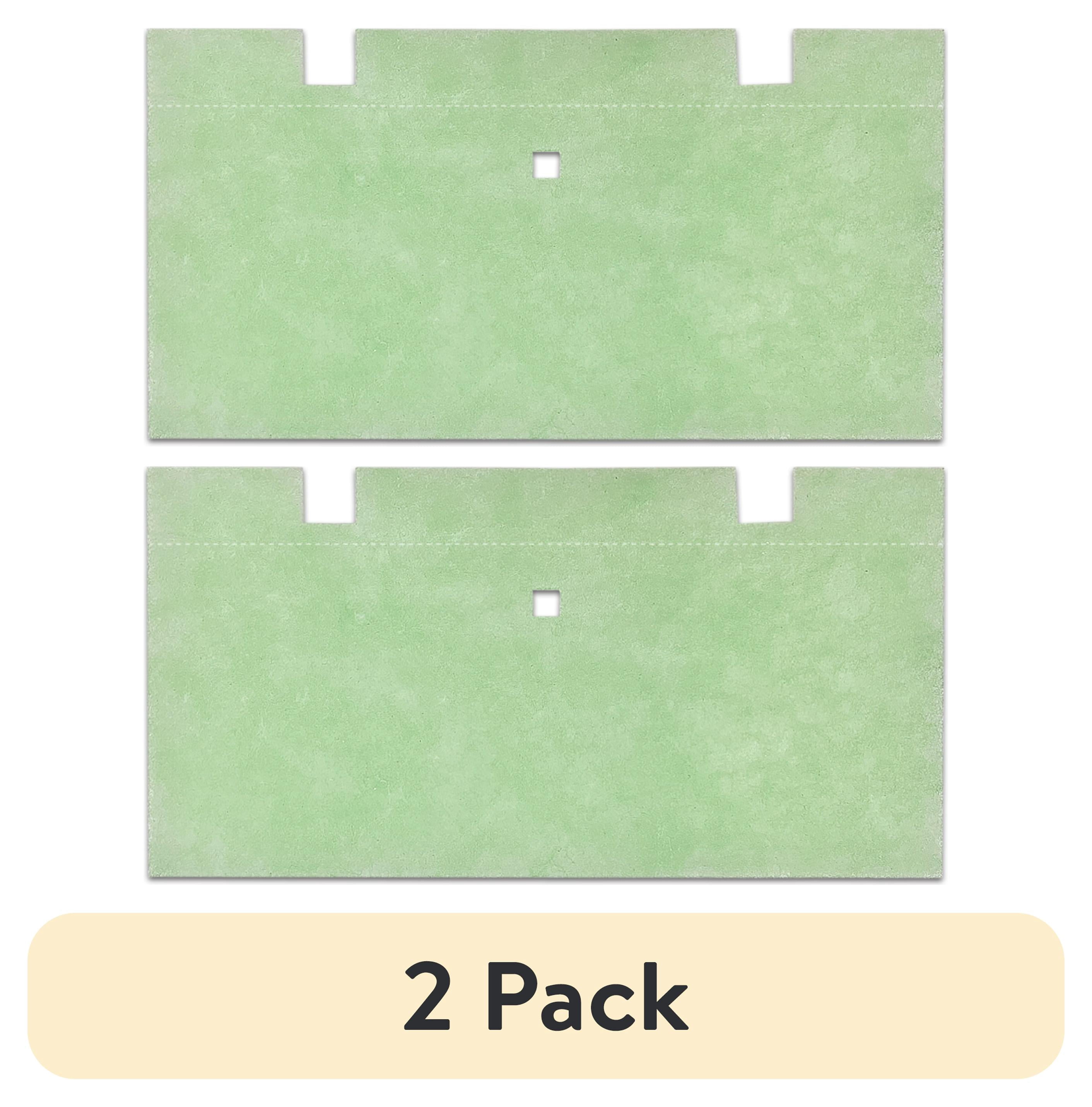 (2 pack) RV Air AC-101/105G Combo Air Conditioner Filter Replacement, Size 10.25" x 8", Polyester, Green, Merv 6 Rating