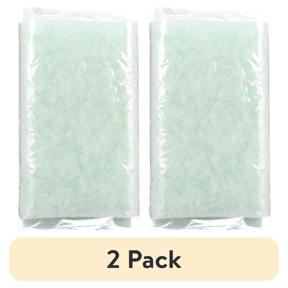 (2 pack) RV Air AC-300G Air Conditioner Filter Replacement, Size 13" x 6.5", Polyester, Green, Merv 6 Rating