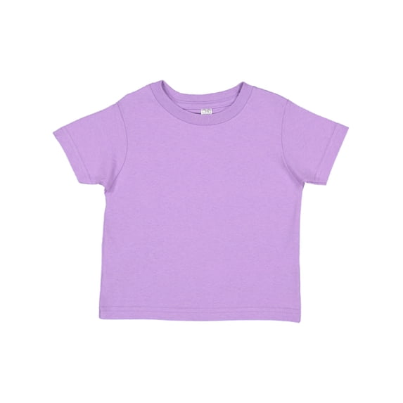 (2 pack) Rabbit Skins 3321 - Fine Jersey Toddler T-Shirt, Lavendar, 3T