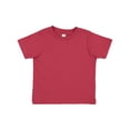 thumbnail image 1 of (2 pack) Rabbit Skins Infant 100% Cotton Jersey Short Sleeve Tee, Garnet, 6 Months, 1 of 2