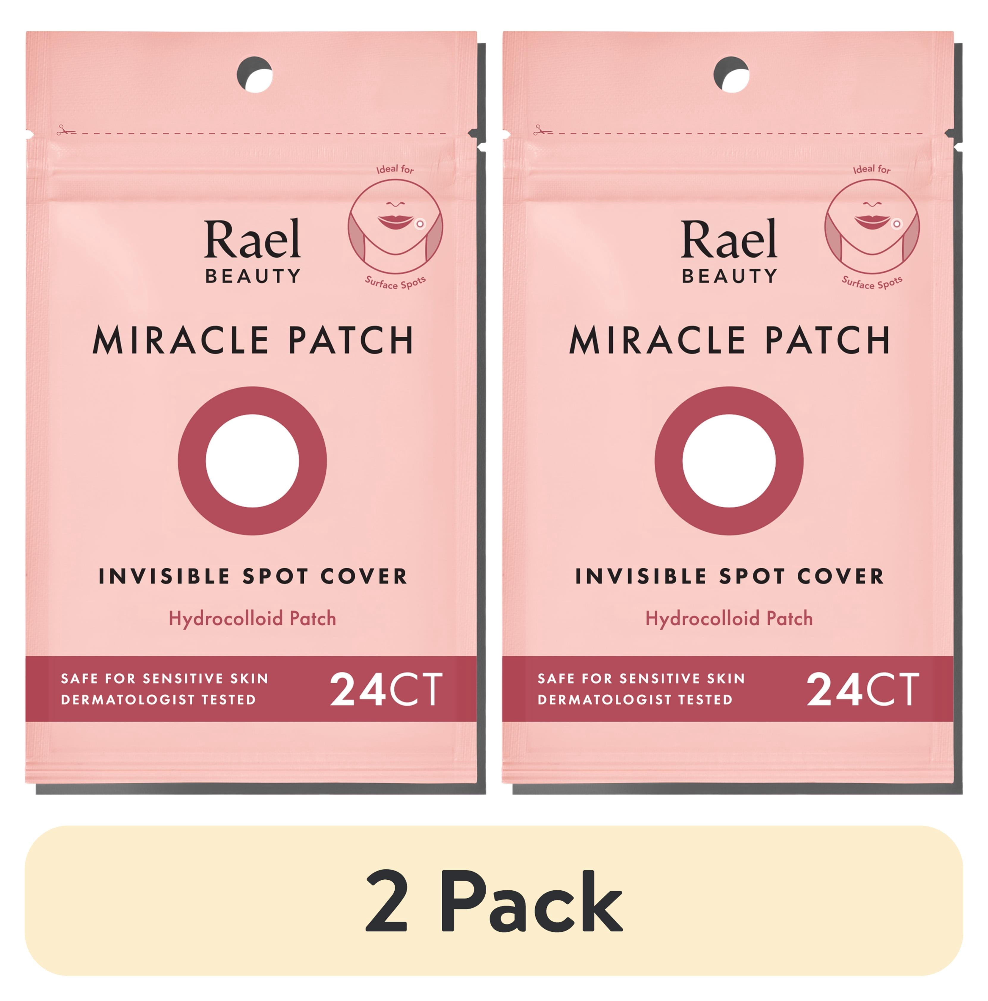 (2 pack) Rael Beauty, Miracle Blemish Patch Invisible Spot Cover, 24 Count