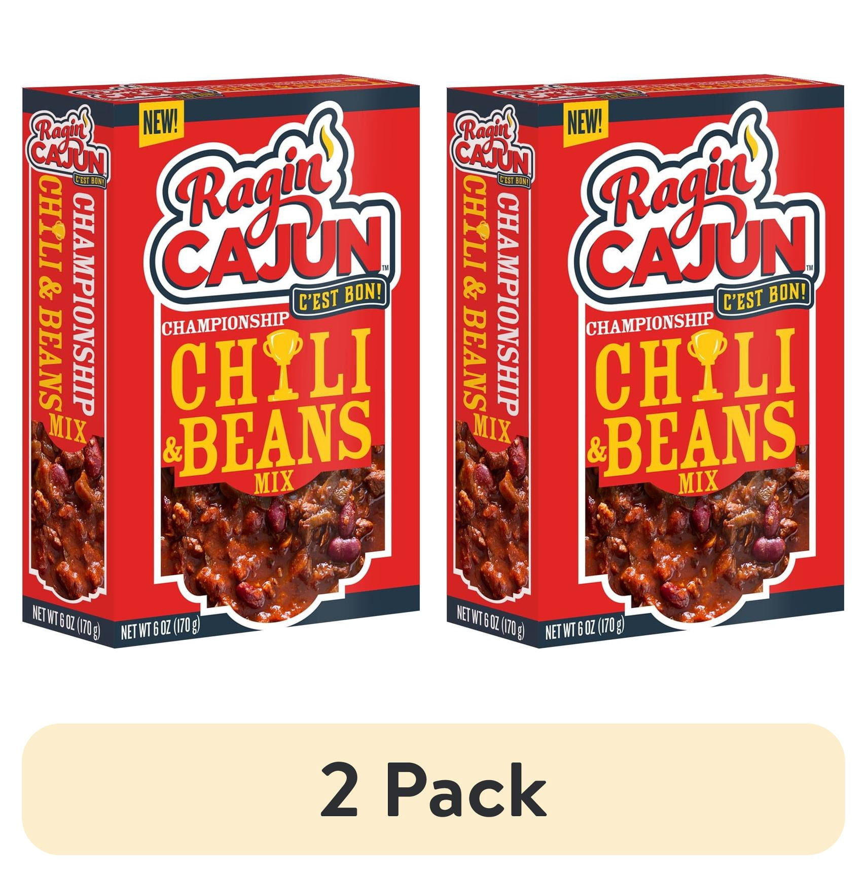 (2 pack) Ragin' Cajun Championship Chili With Beans MIx