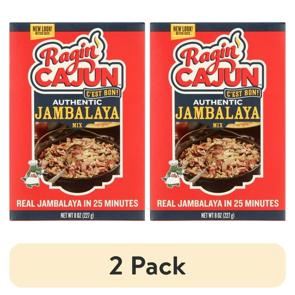 (2 pack) Ragin Cajun Jambalaya