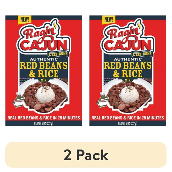 (2 pack) Ragin Cajun Red Beans & Rice
