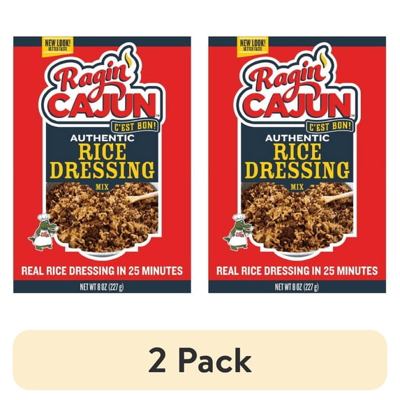 (2 pack) Ragin' Cajun Rice Dressing 8oz