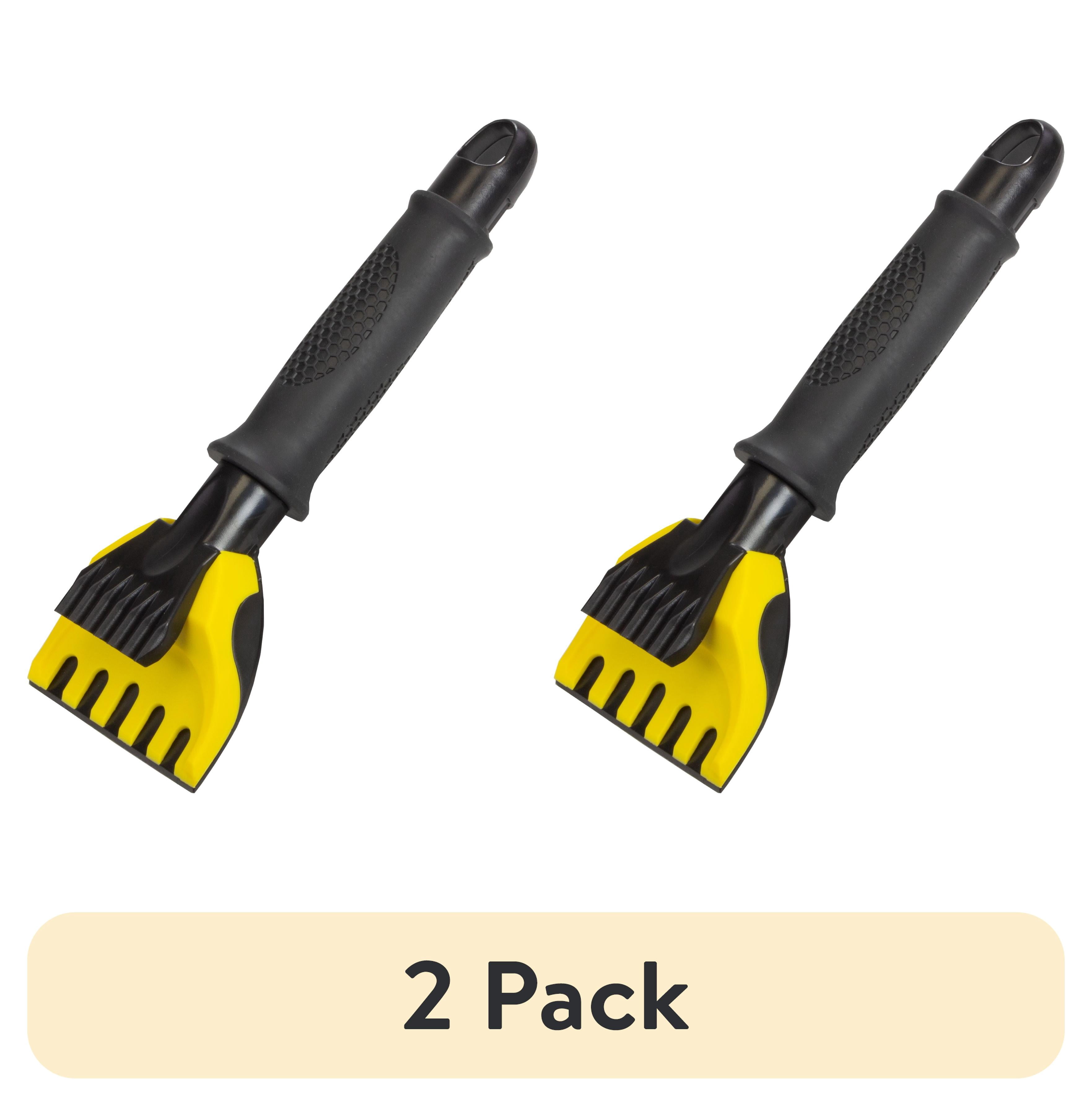 (2 pack) Rain-X® 11" Heavy Duty Ice Scraper with Rubber Grip, Black and Yellow, Size: 11", 1 Pack, 1220141020X