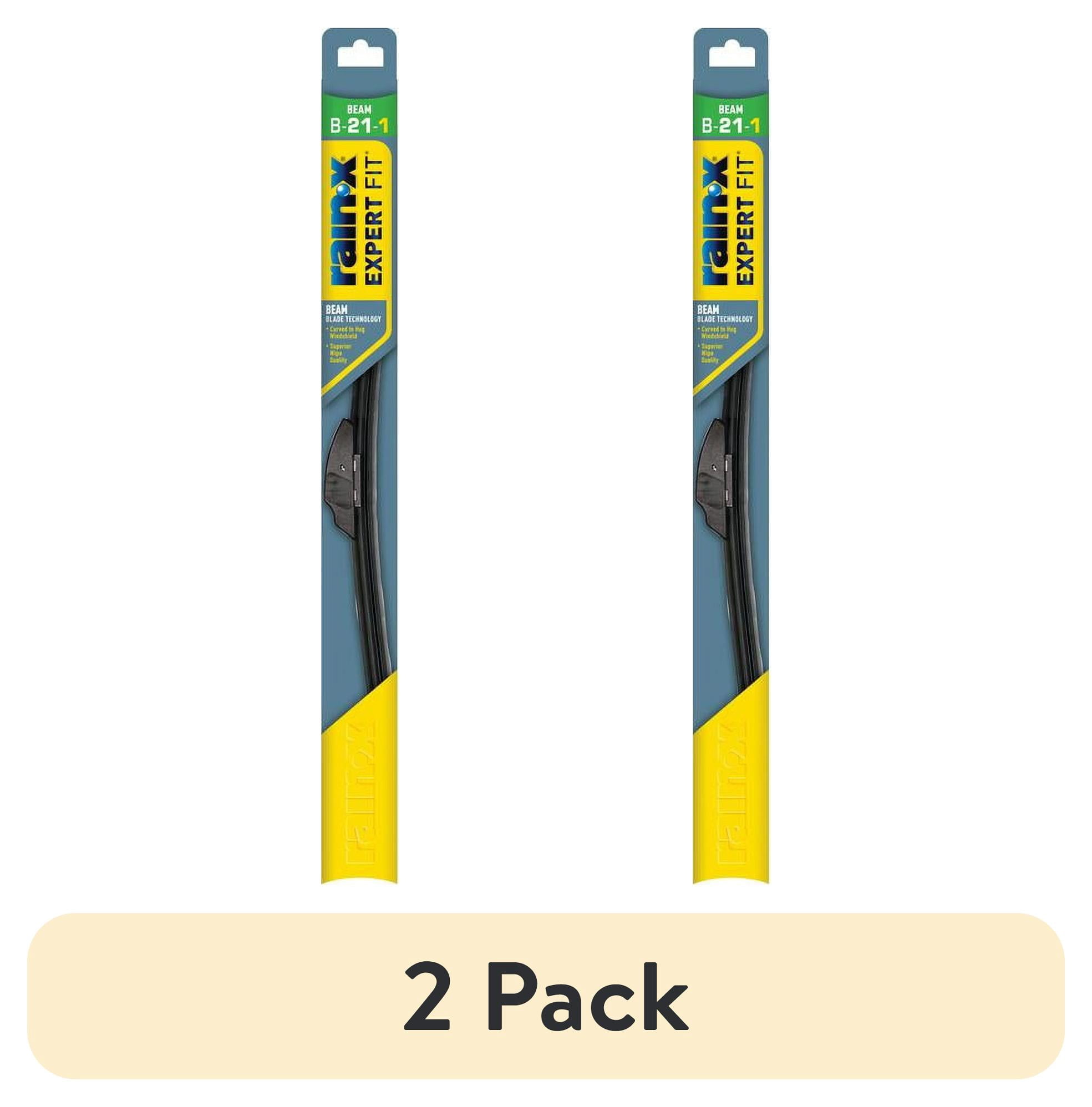 (2 pack) Rain-X Expert Fit Beam Windshield Wiper Blade, 21 " B21-1 - 840012