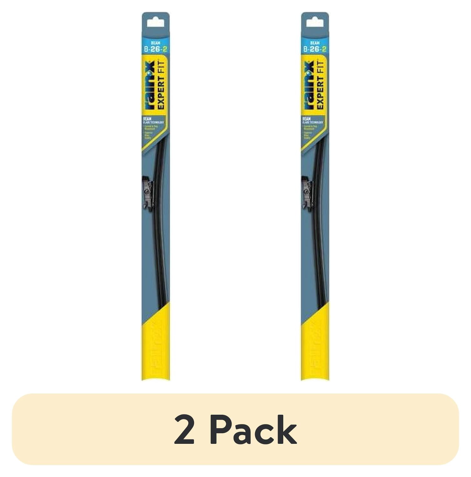 (2 pack) Rain-X Expert Fit Beam Windshield Wiper Blade, 26 " B26-2 - 840019-2