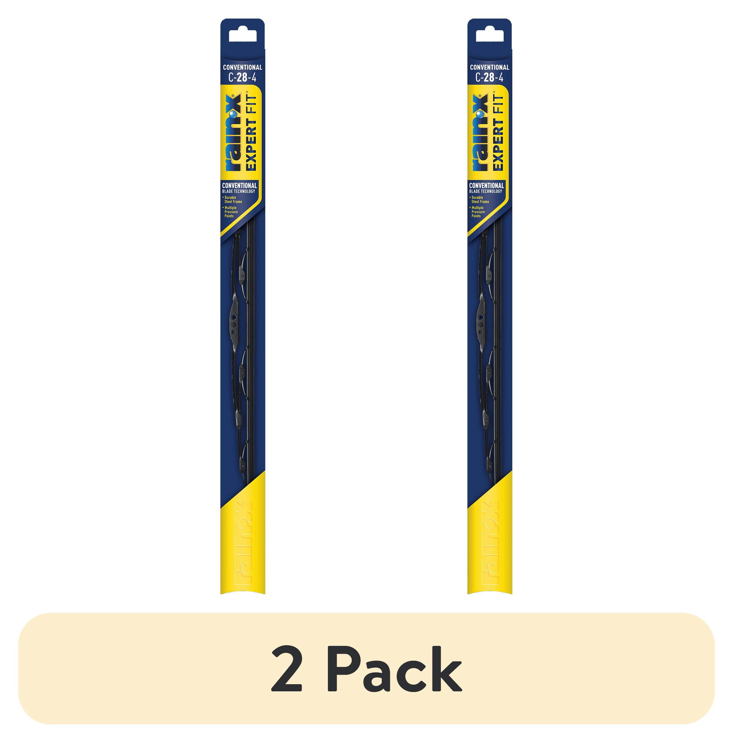 (2 pack) Rain-X Expert Fit Conventional Windshield Wiper Blade C-28 - 860028