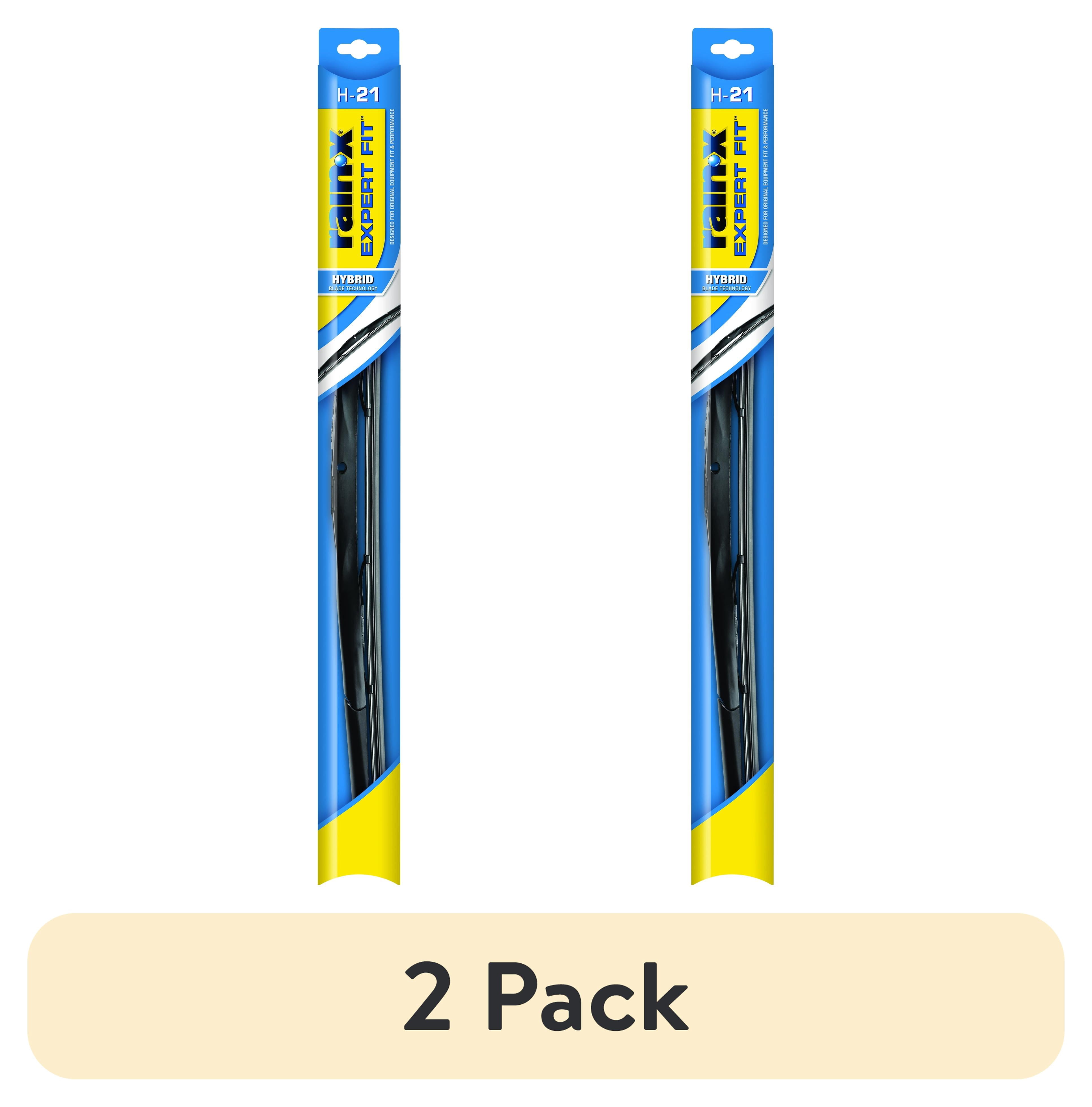 (2 pack) Rain-X Expert Fit Hybrid Windshield Wiper Blade 21" Replacement H21