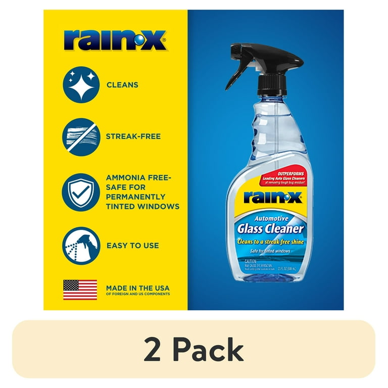 2 pack) Rain-X Glass Cleaner - 23oz - 630018W - Walmart.com