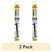 2 pack 2 pack Rain-X Latitude Water Repellency 16" 2-in-1 Windshield Wiper Blade
