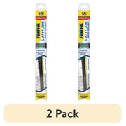 (2 pack) Rain-X Latitude Water Repellency 18" 2-in-1 Windshield Wiper Blade