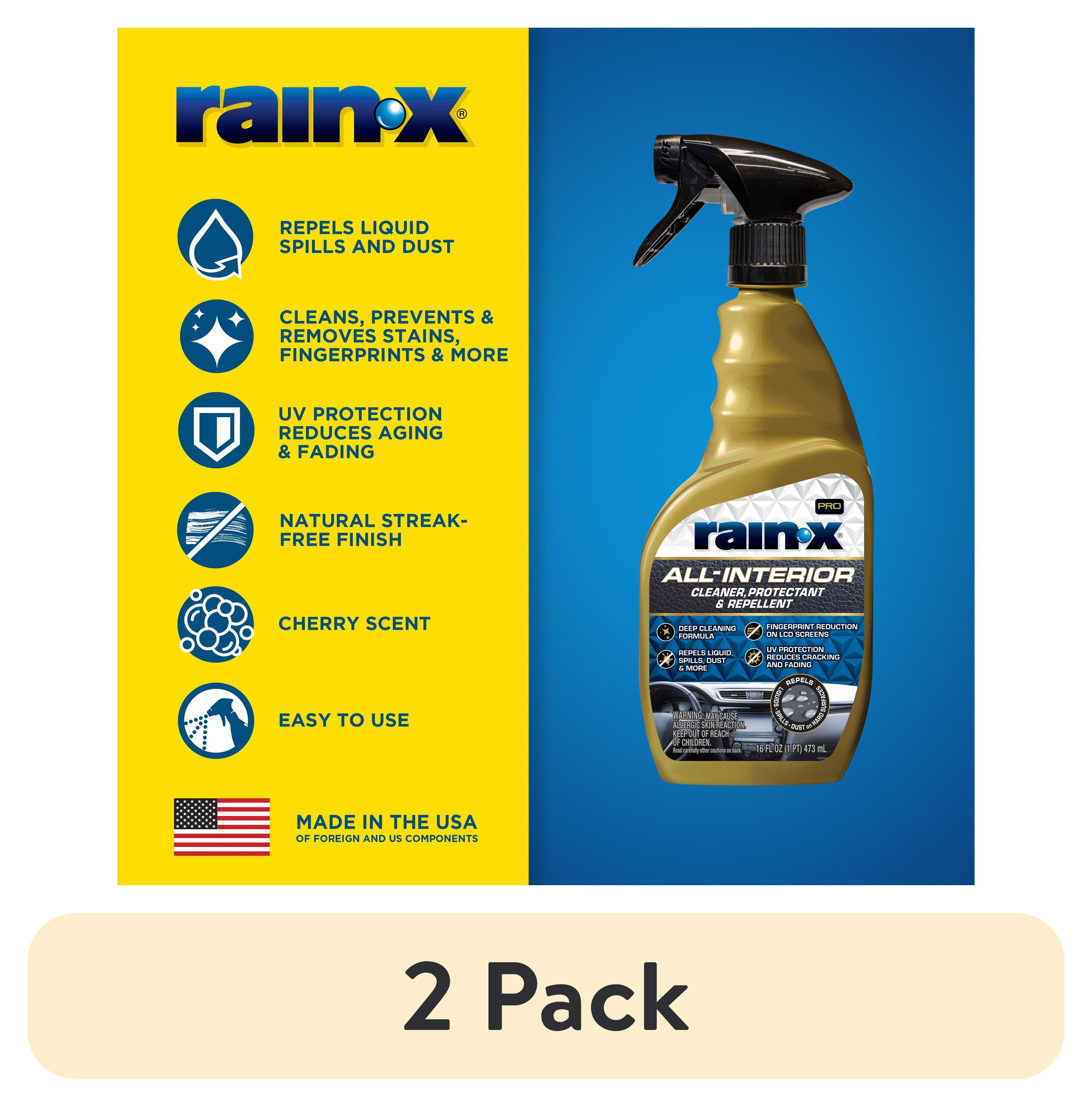 rainページ 2 pack) Rain-X Pro All Interior Cleaner, Protectant & Repellent