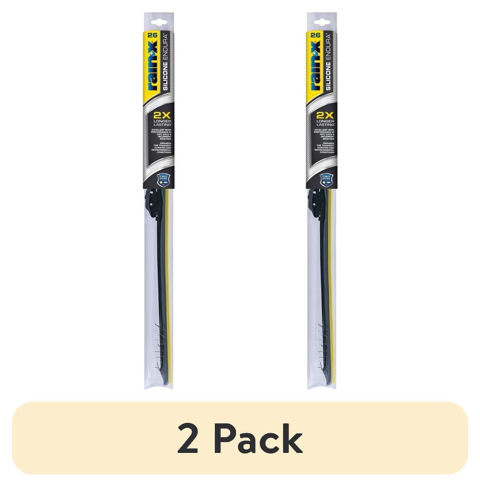 (2 pack) Rain-X Silicone Endura Premium All-Weather 26" Windshield Wiper Blade