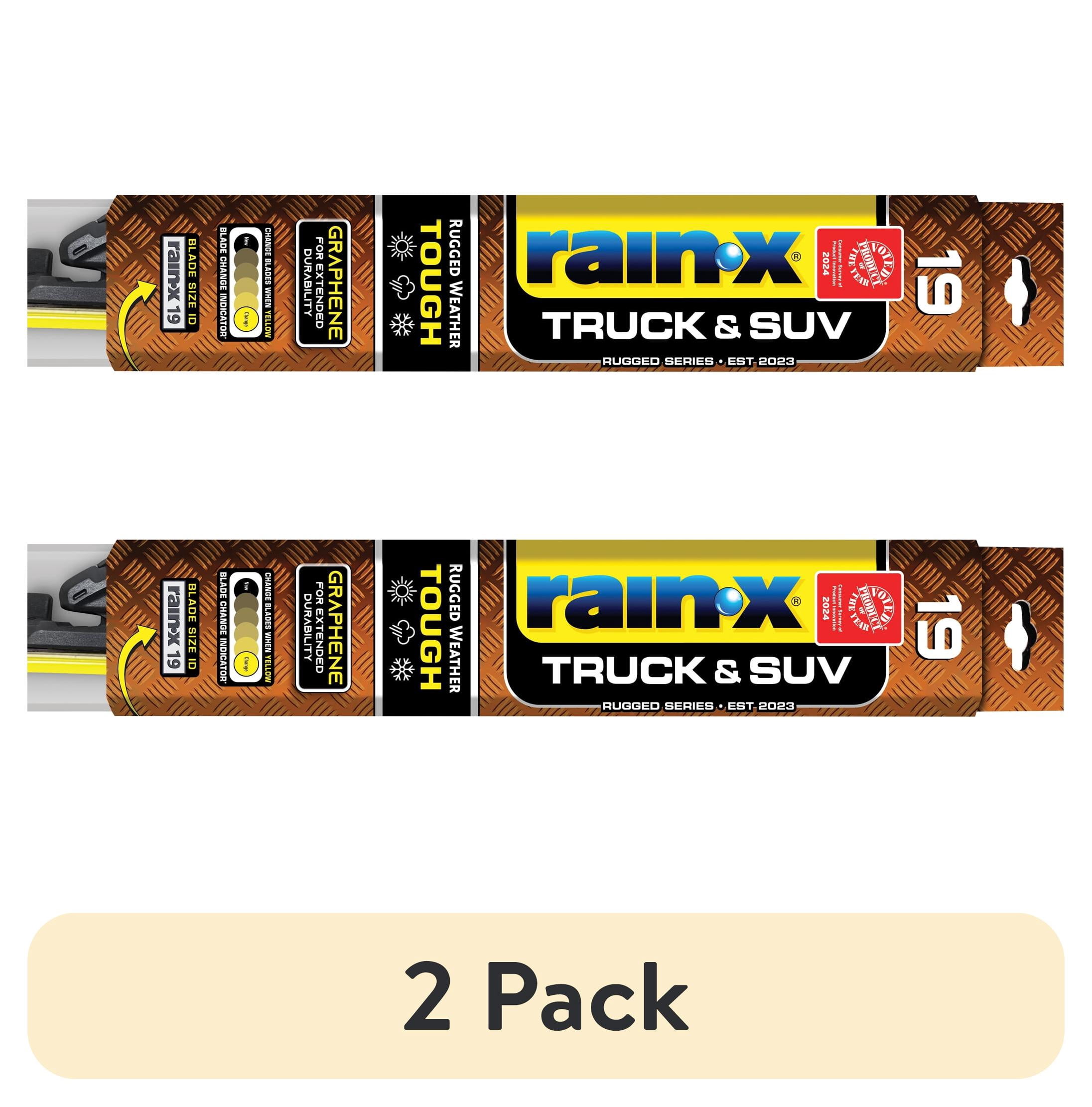 (2 pack) Rain-X Truck & SUV 19" Premium Replacement Windshield Wiper Blade - 770219